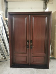 2 panel double door